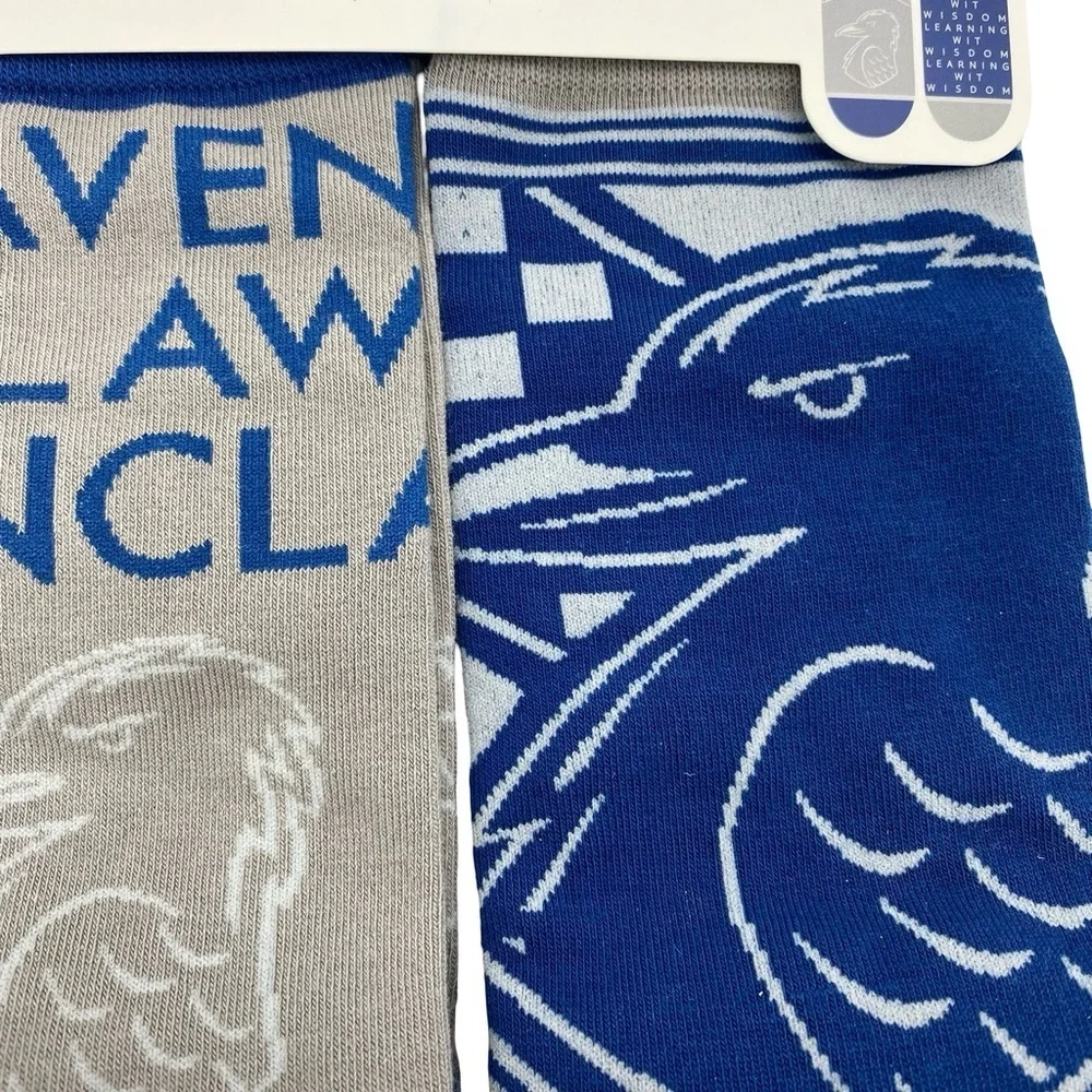 Wizarding World of Harry Potter x Hallmark Ravenclaw Crew Socks New
